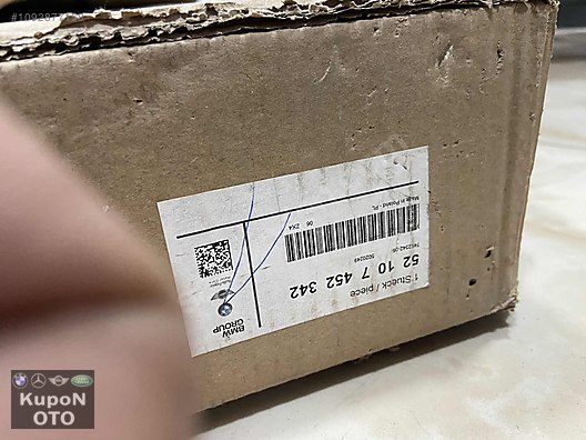 52107452342 7452342 BMW G30 SAĞ ÖN KOLTUK KILIFI SIFIR ORJİNAL