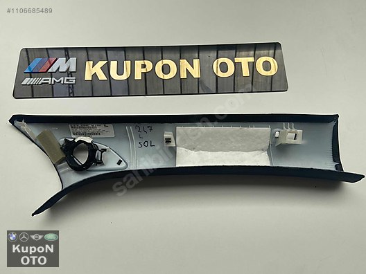 A2476902900 MERCEDES W247 SOL ÖN KAPI DİREK KAPLAMASI ÇIKMA ORJ