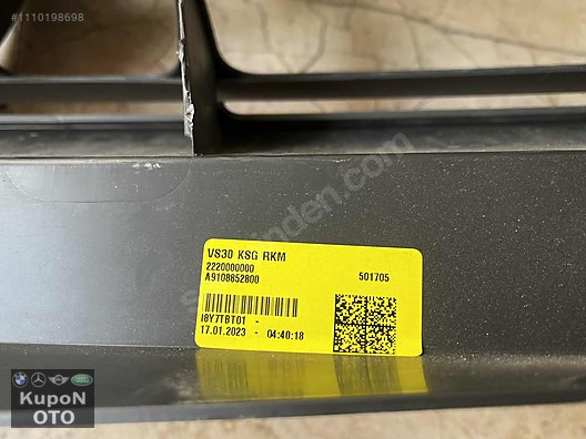 A9108852800 MERCEDES SPRİNTER W907 W910 ÖN PANJUR ÇIKMA ORJİNAL