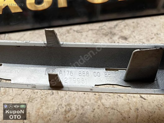 A1768880085 MERCEDES A180 A200 AMG PANJUR ORTA ÇITASI ÇIKMA