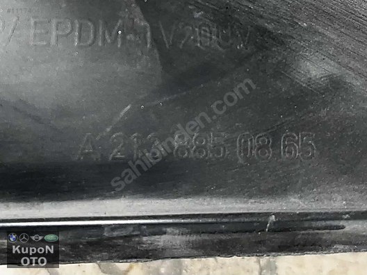 A2138850865 MERCEDES W213 SOL ÖN TAMPON BRAKETİ ÇIKMA ORJİNAL