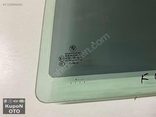 43R001026, DOT27AS2M25100,F01 F02 F03 F04 SAĞ ARKA KAPI CAMI