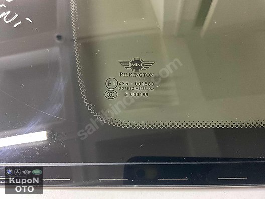E000199 MİNİ COOPER R60 SAĞ ARKA KELEBEK CAMI ÇIKMA ORJİNAL