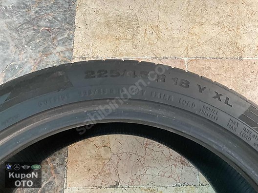225/45/R18 XL CONTİNENTAL CONTİSPORTS CONTACT 5 SSR LASTİK