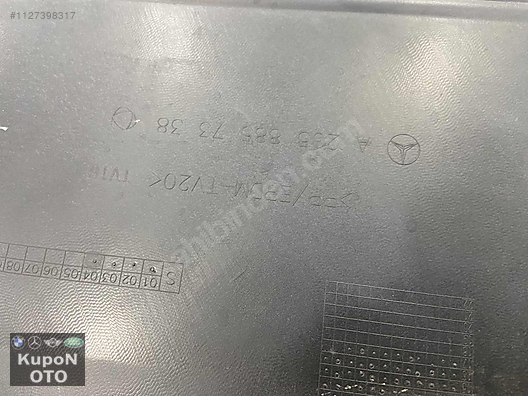 A2058857338 MERCEDES C180 C200 W205 ARKA TAMPON DİFİZÖRÜ SIFIR