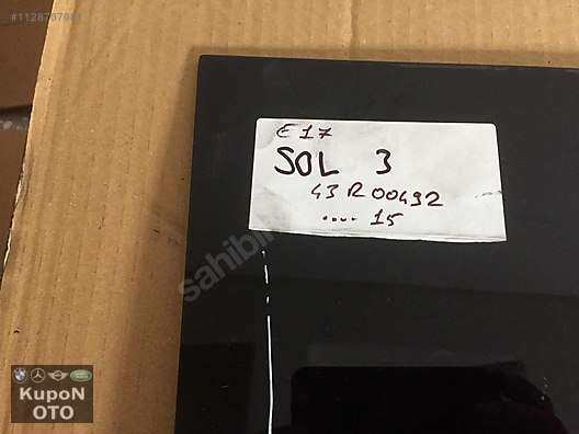 MERCEDES SPRİNTER W906 SOL ÖN KAPI CAMI