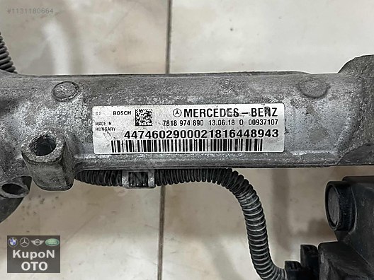 A4474602900 MERCEDES W447 W448 VİTO DİREKSİYON KUTUSU ÇIKMA