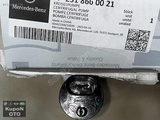 A2138660021 MERCEDES W217 W222 W231 W448 SANTRIFUJ POMPA SIFIR