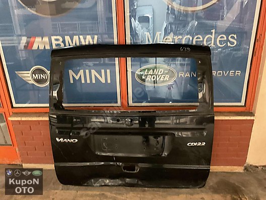 MERCEDES VİTO W639 VİANO BAGAJ KAPAĞI ÇIKMA ORJİNAL