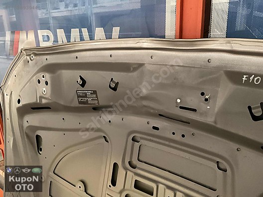 BMW F10 MOTOR KAPUTU ÇIKMA ORJİNAL