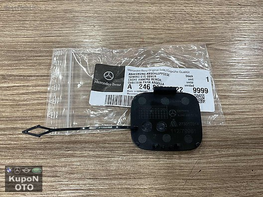 A2468851022 MERCEDES W246 W242 ARKA TAMPON ÇEKİ DEMİR KAPAĞI