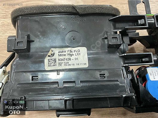 64229347436 9347436 BMW F30 F31 ÖN TORPİDO HAVALANDIRMA IZGARASI