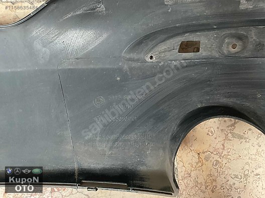 51128060302 8060302 BMW F20 F21 LCİ M PAKET ARKA TAMPON DİFÜZÖRÜ