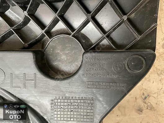 51118098676 8098676 BMW G30 G31 LCİ SAĞ TAMPON İÇ BRAKET