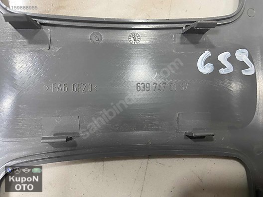 A6397470187 MERCEDES W906 VİTO ARKA KAPI AÇMA KOLU ÇIKMA ORJİNAL