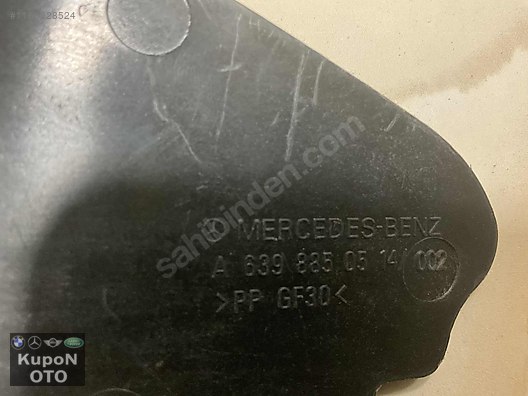A6398850514 MERCEDES W639 W636 VİANO ÖN SAĞ TAMPON TUTUCU