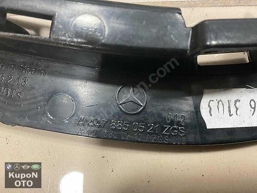 A4478850521 MERCEDES W447 VİTO SAĞ ÖN TAMPON BRAKETİ