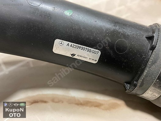 A6220900700 MERCEDES W447 VİTO İNTERCOOLER BORUSU ÇIKMA ORJİNAL