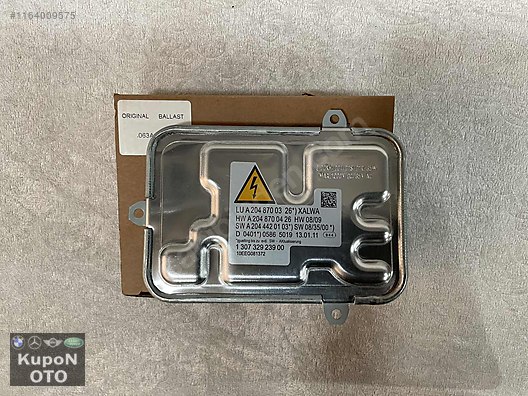 A2048700326 A2048700426 MERCEDES W204 204 FAR BEYNİ SIFIR 75€