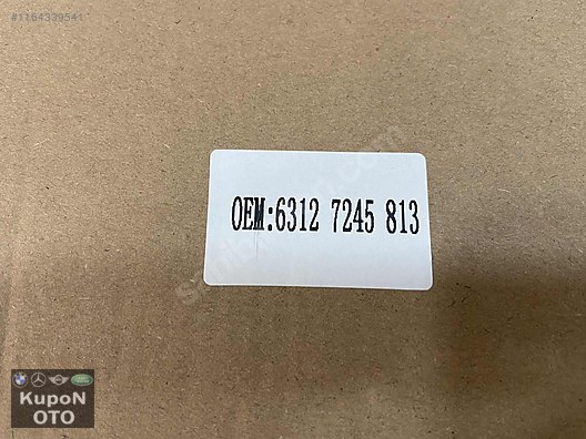 63127245813 7245813 BMW E90 SOL SİNYAL LED BEYNİ SIFIR 50€