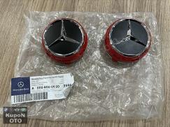 A0004000900 MERCEDES CLA A B GLA CLS GLB KIRMIZI JANT KAPAĞI SIFIR ORJİNAL