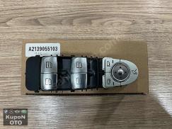 A2139055103 MERCEDES W213 W238 SOL KAPI CAM DÜĞMESİ SIFIR Y.S