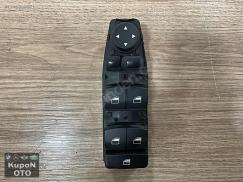 61319241955 9241955  BMW F06 F07 F10 F11 F18 F25 SOL ÖN CAM DÜĞMESİ ÇIKMA ORJİNAL