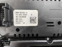 6831942 BMW F25 F16 KLİMA CD RADYO KONTROL PANELİ ÇIKMA ORJİNAL